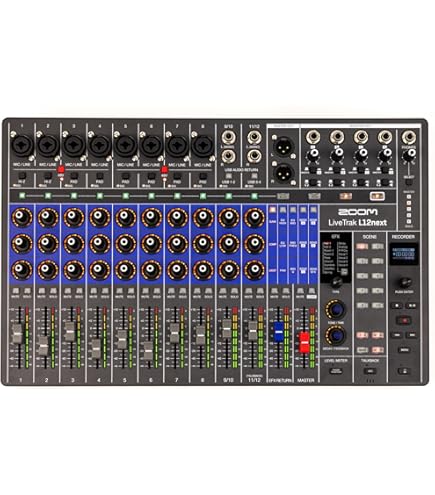 Amazon | ZOOM(ズーム) L-12 | ミキサー | 楽器・音響機器