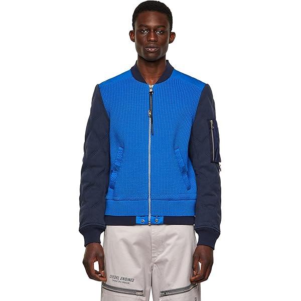 Amazon | DIESEL(ディーゼル) メンズ Leather jackets L-RACING JACKET