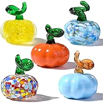 Amazon.co.jp: 吹きガラス かぼちゃ フィギュア コレクション
