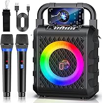 Amazon | スピーカーセット JYX カラオケセット 家庭用 拡声器