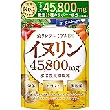 菊リンプレミアムEX イヌリン 水溶性 食物繊維 菊芋 高濃度 45,800mg サラシア 乳酸菌 240粒 新日本ヘルス