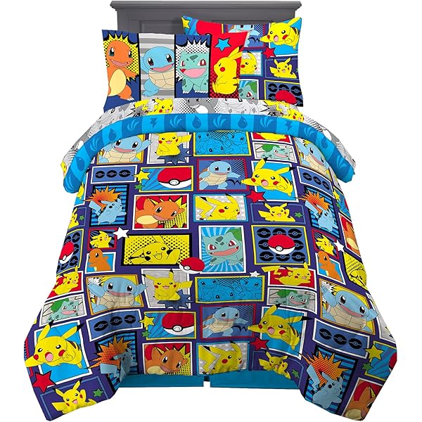 pokemon full bed set