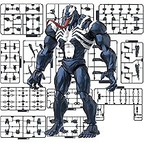 Amazon | Blokees Marvel CC07 ヴェノム ABS樹脂&PVC製 組み立て式