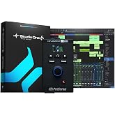 PreSonus Revelator io44 USB-C オーディオインターフェイス。音楽制作とストリーミング用。内蔵ミキサーと使いやすいエフェクトプリセットに加え、Studio One DAWレコーディングソフトウェア付き。