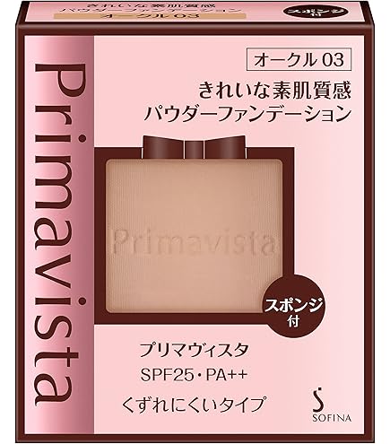 10個きれいな素肌感　ファンデーション オークル03　Primavista Amazon | プリマヴィスタ きれいな素肌質感パウダーファンデーション