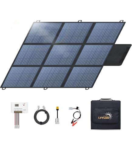 Amazon | Solarplay ソーラーパネル 200W 折りたたみ MC-4出力（直列