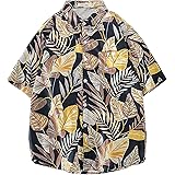 morytrade メンズシャツ 半袖 カジュアル アロハ シャツ 4サイズ 薄手 夏