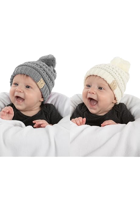 Infant Baby Skull Cap Hat 