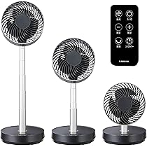 YUASA DCサーキュレーター YCL-D183FR(K) Amazon | ユアサプライムス のび～る DCサーキュレーター YCL