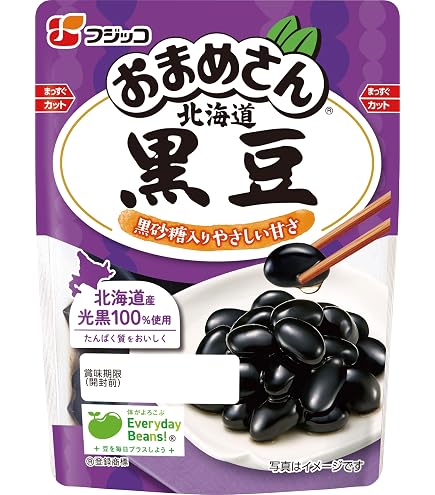 Amazon | [冷蔵]フジッコ 業務用北海道黒豆 250g×10袋 | フジッコ | 豆