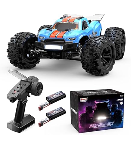 MJX 10208 V2 1/10 RC Trucks 4X4, Brushless RC Cars for Adults Fast