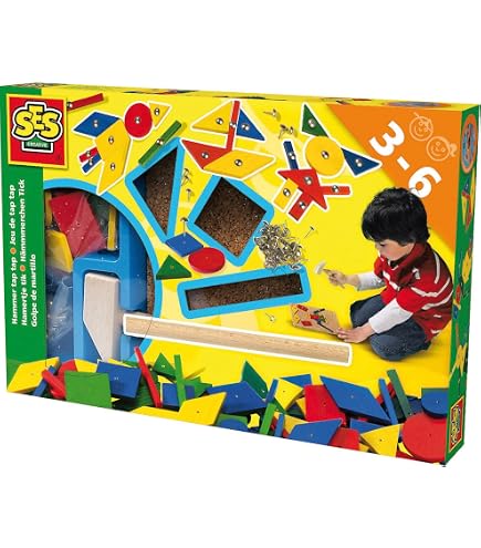 Bigjigs Toys, Deluxe Pin-a-Shape (Construction Bigjigs Toys, Deluxe Pin-a-Shape (Construction