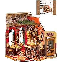 Robotime Diy ミニチュアハウス　　　　　　　リリーズポーチ Amazon | Hands Craft DIY ミニチュアドールハウスキット
