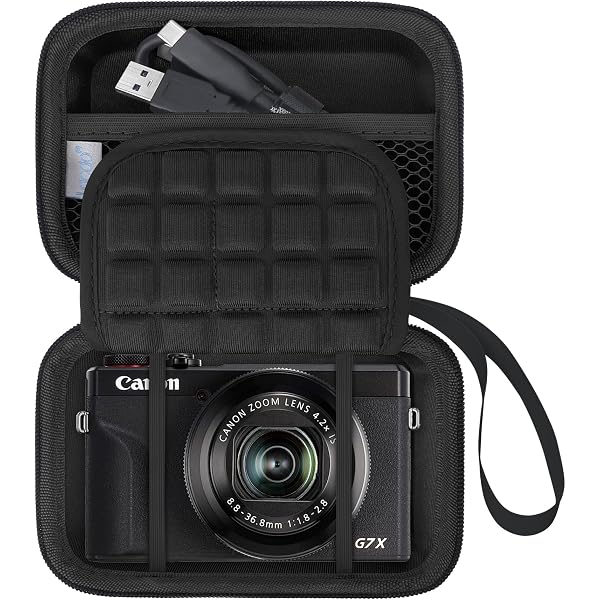 Amazon.co.jp: WERJIA 収納ケース用の Canon PowerShot G7X Mark III