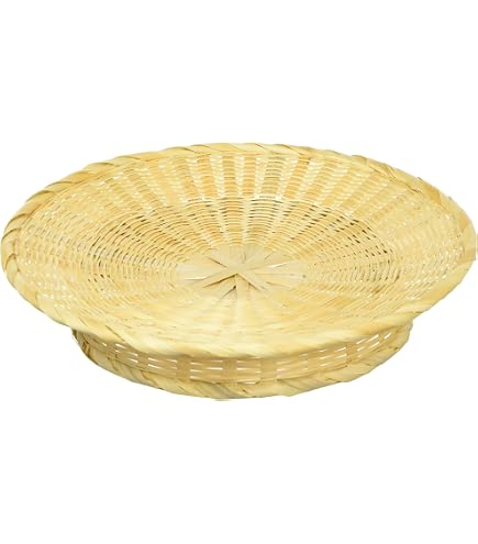 Amazon | 竹ざる 蕎麦ざる 直径約21㎝ 戸隠風 黒竹 | ノーブランド品