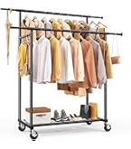 Amazon｜SPECILITE ハンガーラック 頑丈 パイプハンガー 大容量 物干し