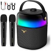 Amazon.co.jp: カラオケセット 家庭用 ポータブルBluetoothスピーカー