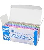 Amazon.co.jp: 日本理化学 ダストレス蛍光チョーク 6色 DCK-72-6C 72本