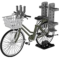 トミーテック リトルアーモリー 1/12 LM007 通学自転車 指定防衛校用 オリーブドラブ:自動火器運搬型 彩色済み完成品 312178