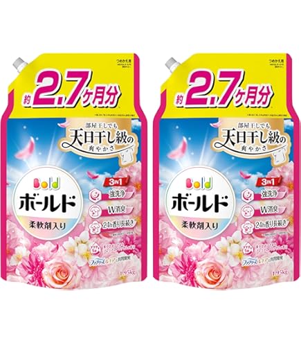 Amazon.co.jp: ボールド 【まとめ買い】[大容量] 洗濯洗剤 液体