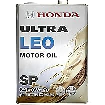 Amazon | Honda(ホンダ) エンジンオイル ULTRA LEO 0W-20 SP GF-6 4L 4 