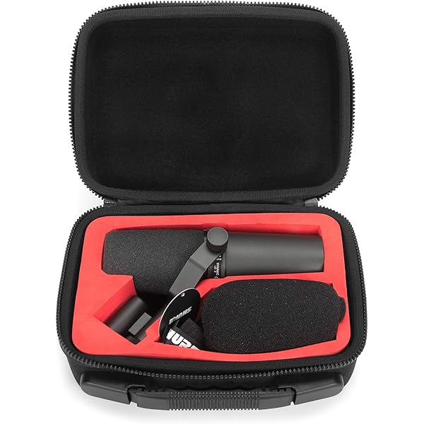 SHURE SM7B ダイナミックマイク ブラック 収納ケース付き Amazon.co.jp: for Shure SM7B 収納ケース for SHURE SM7B ボーカル