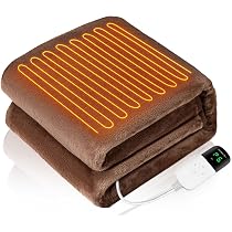大特価✨️電気毛布 掛け敷き兼用 電気ブランケット 188×130cm 2個 Amazon.co.jp : 電気毛布 掛け敷き兼用 Heshare 188×130cm 【両面