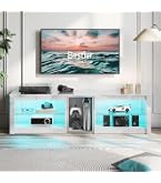 Amazon｜HomeSailing テレビ台 幅130cm 鏡面仕上げ ローボード ガラス