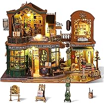 ミニチュア　ドールハウス　ライト　　　　　「ブライアーヒル邸宅」 Amazon.co.jp: ドールハウス,DIYミニチュアドールハウスキット