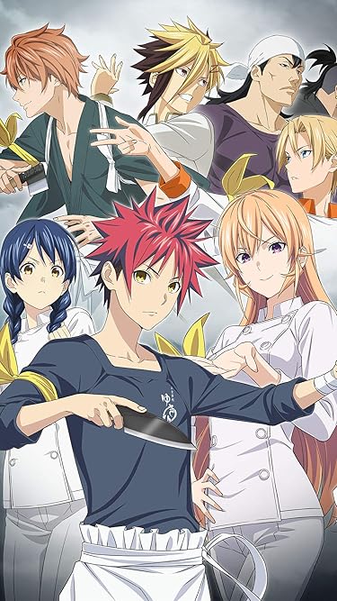 2019年秋アニメ - 幸平創真,薙切えりな,田所恵,タクミ,一色慧,久我照紀,女木島冬輔