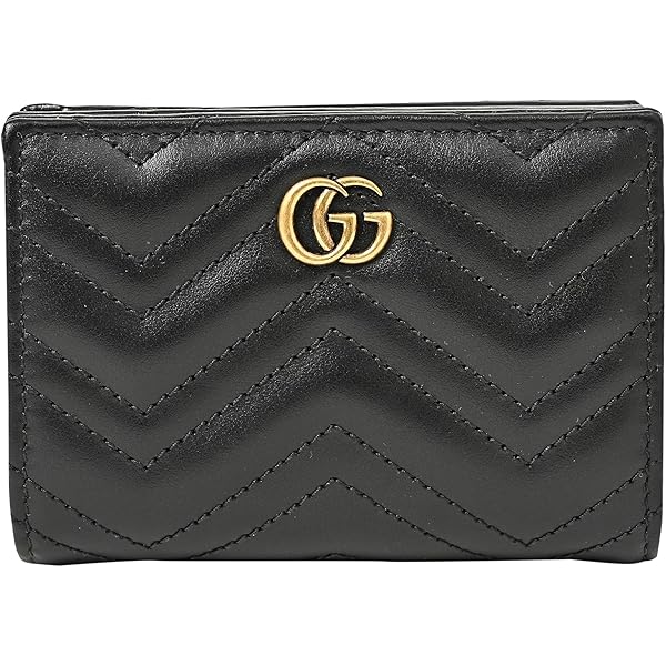 Amazon | [グッチ] 財布(二つ折り財布) 466492 DTD1T ブラック GG