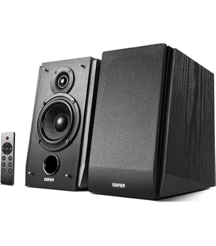 EDIFIER BOOKSHELF R1700BTS BT5.0 66W : Amazon.sg: Electronics