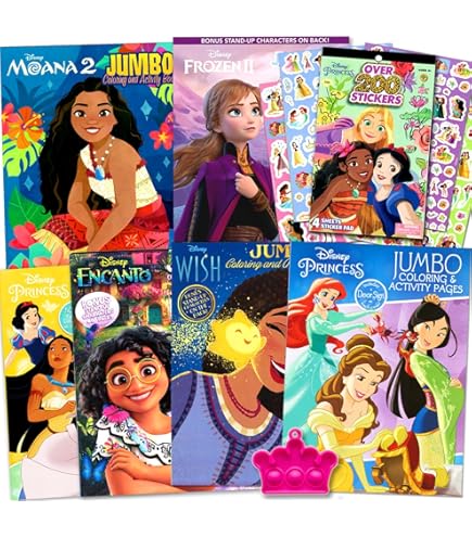 新品未使用　ディズニー　プリンセス 12作品セット Amazon.co.jp: ディズニープリンセスアートセット 子供向け