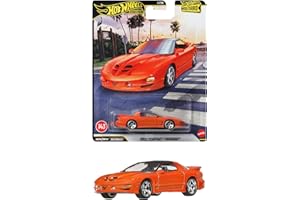 ホットウィール(Hot Wheels) ブールバード 2002 ポンティアック ファイヤーバード 乗り物おもちゃ ミニカー 3歳から オレンジ JHW17