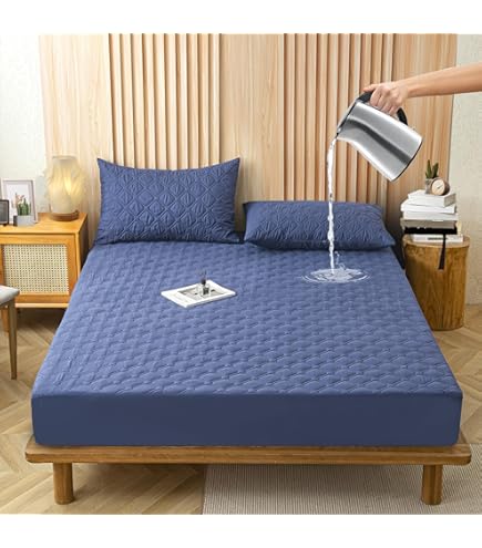 Amazon｜マモルくん コットン 防水ボックスシーツ（側面防水