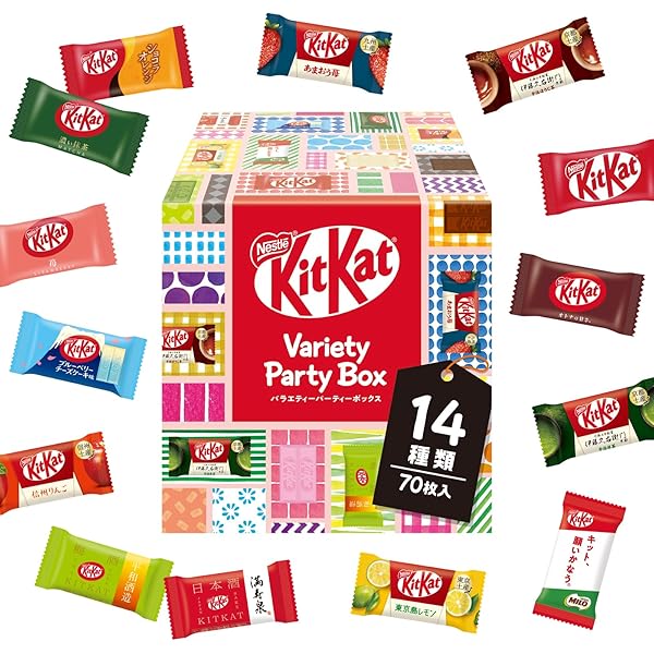 Amazon.co.jp: Nestle Kit Kat Mini 6 Types, 48 Pieces, Luxury