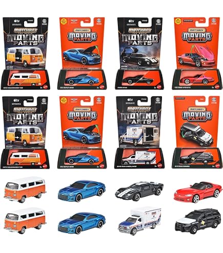 Amazon | マッチボックス(Matchbox) ムービングパーツ アソート 乗り物