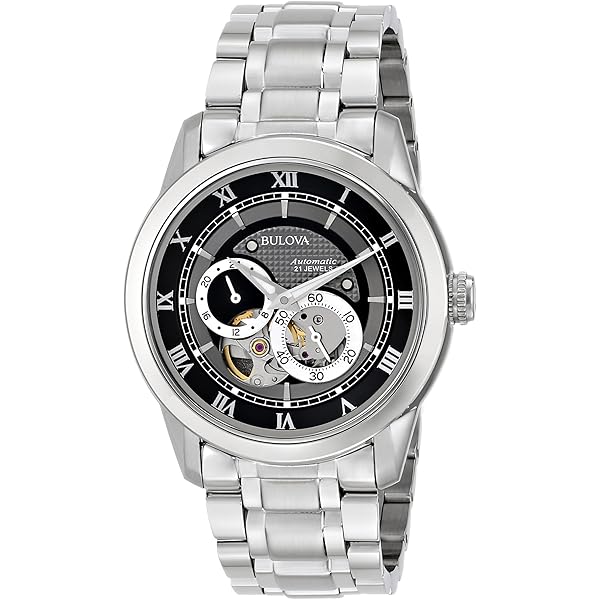 BULOVA ブローバ 96A208 スケルトン 自動巻き腕時計 Amazon.co.jp: [ブローバ] サットン オートマチック スケルトン