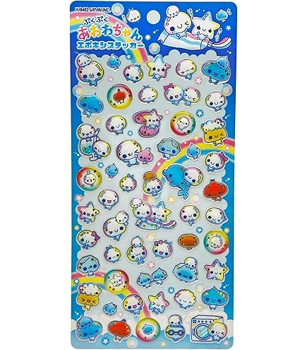Amazon | カミオジャパン シール デニムシールバインダー あわわちゃん