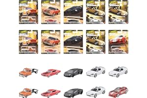 ホットウィール(Hot Wheels) ワイルド・スピード プレミアム アソート 乗り物おもちゃ ミニカー 10台入り BOX販売 3歳から マルチ HNW46-986P