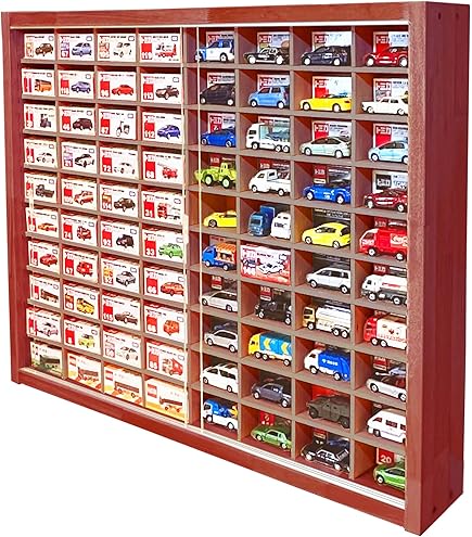 Amazon.co.jp: キュートジャパン トミカ ケース 80台収納 アクリル