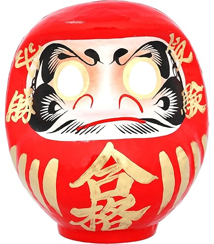 Amazon.co.jp: 【神社祈願済み】 金運 高崎だるま 商売繁盛 3号