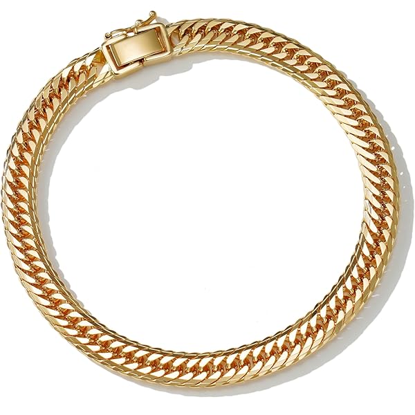 Amazon.co.jp: Speranza K18 18K Gold Kihei Bracelet, 6 Sided