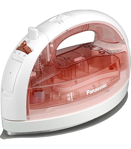 Amazon | パナソニック コードレススチームアイロン ピンク NI