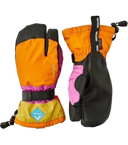 Amazon | ヘストラ（ヘストラ） スキー グローブ ジュニア Czone 3本指