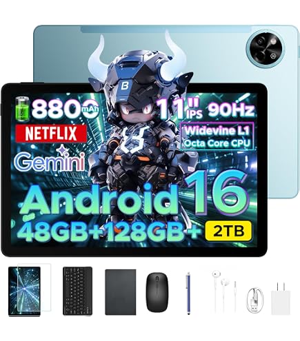 Amazon.co.jp: 【2026新登場 Android16 タブレット 11インチ】P11