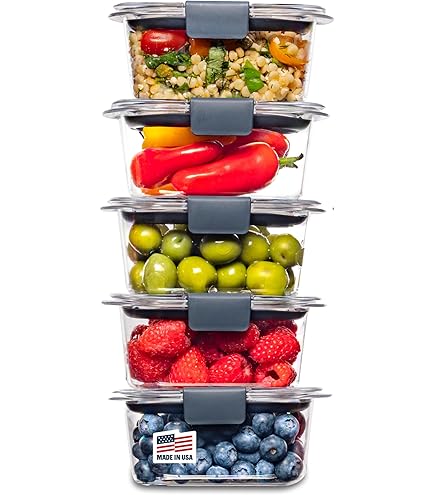 Amazon | Rubbermaid Premier Food Storage Containers, 12-Piece Set