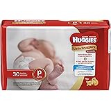 Huggies Little Snugglers Premmie Newborn Babies Nappies Pad 30-Pieces Pack