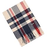 [バイヤー] ピュア カシミヤ 100％ チェック マフラー 全19柄～【メンズ レディース】 カシミア チェック柄 厚手 大判 CH30a
