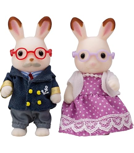 Amazon.co.jp: Sylvanian Families Chiffon Dog Family ( シルバニア